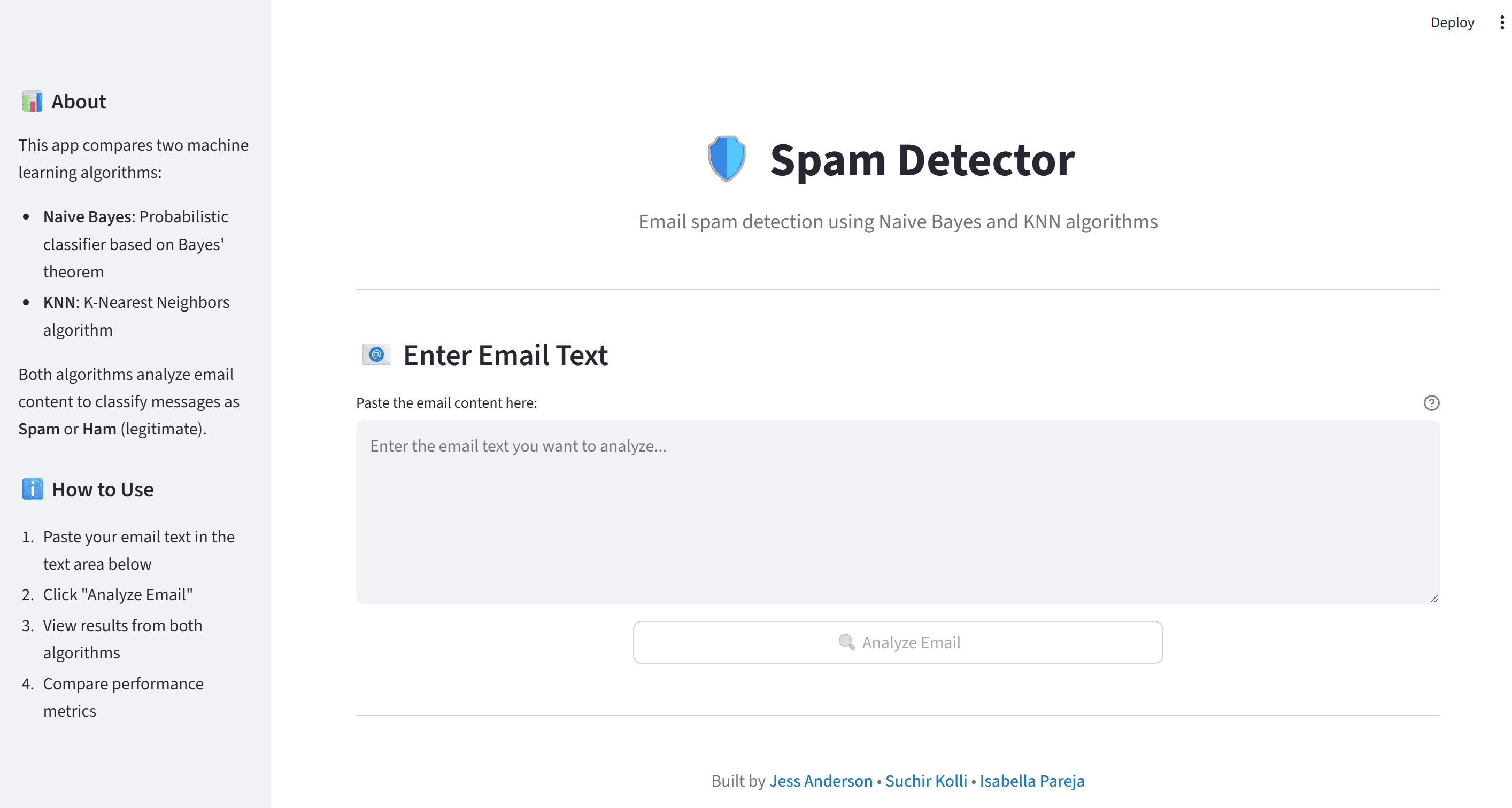 Spam Detector